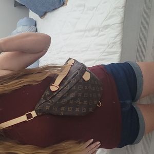 Fanny Pack with LV logo